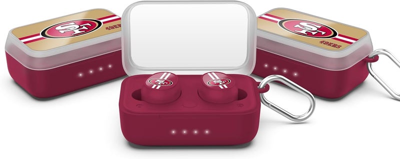 SOAR NFL Wireless Sport Earbuds: Comfortable Fit & Convenient Charging - Image 2